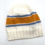 Hand knit Tennessee Lady Vols Beanie –  100% Wool