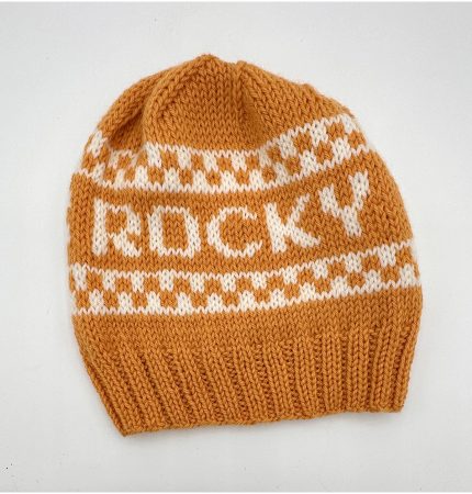 Rocky Top Hand-knit Hat – A Big Orange Classic
