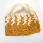 Tennessee Vols-themed hand knit Wool Hat